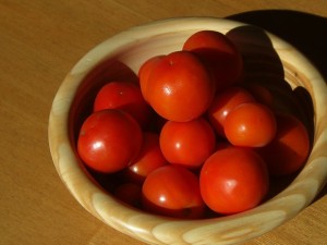 １２月１３日赤くなったトマト